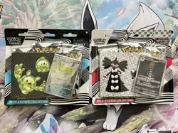 Pokemon Black Bolt and White Flare Tech Sticker Collection Set of 2 (3) - Image 1
