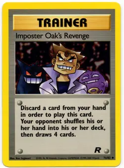 Pokemon - Team Rocket Imposter Oak's Revenge 76/82 NM - Image 1