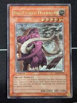 Yugioh Big-Tusked Mammoth (UTR) FET-EN015 Flaming Eternity 1st Edition - Image 1