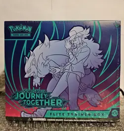 Journey Together Elite Trainer Box NEW Sealed Pokemon TCG Scarlet & Violet - Image 1