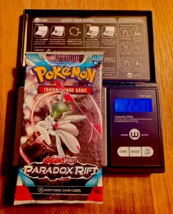 EXTREMELY HEAVY Pokemon TCG S&V Paradox Rift - Sealed Booster Pack (22.53g!) - Image 1