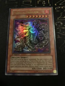 Yu-Gi-Oh! Yamata Dragon - LOD-067 - Legacy - Ultra Rare 1st Edition Near Mint - Image 2