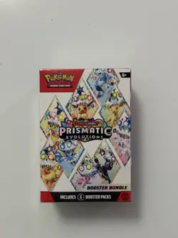 Pokemon TCG Prismatic Evolutions Booster Bundle - 6 packs - FACTORY NEW SEALED - Image 1