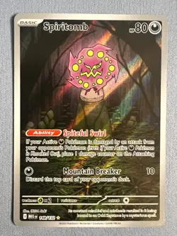 Spiritomb - 148/132 Me01: Mega Evolution Pokemon NM PACK FRESH - Image 1