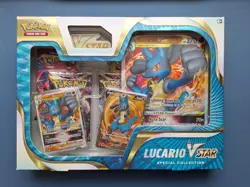 Pokemon TCG Lucario VSTAR Box Premium Collection Factory Sealed - Fusion Strike - Image 1