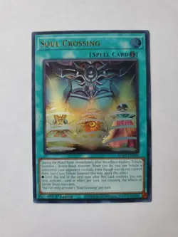YUGIOH SOUL CROSSING EGO1-EN002 1st edition Ultra Rare Near-Mint NM - Image 1