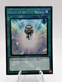 Charge of the Light Brigade RA02-EN055 Collectors Rare Yugioh! NM - Image 1