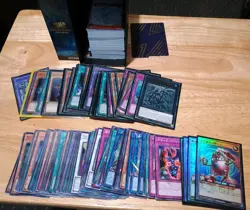 YuGiOh! Card Massive Joblot Bundle Bulk Holos Super Ultra Rare Set 100+ Card Lot - Image 1