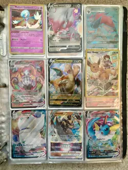 Pokemon Cards Binder with 86 Rare Cards LOT. Selling for my 11 yr old son. - Image 1