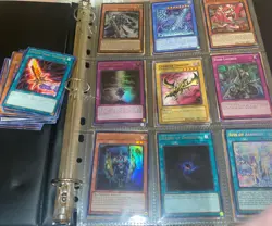 Yu-Gi-Oh! Binder Collection Lot Cards Shown Included + 50 Lot 95 Cards In All - Image 1