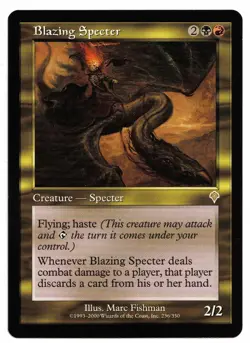 Magic the Gathering MTG Card: Blazing Specter Invasion 236/350! NM - Image 1