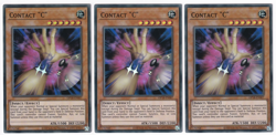 3x Contact 'C' - (OP18-EN007 - Unltd Ed - Super Rare) - NM/VLP - Yugioh - Image 1