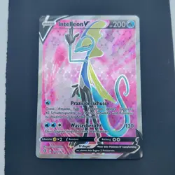 Pokemon Karte - Intelleon V 180/192 Clash der Rebellen Holo Ultra Rare Full Art - Image 2