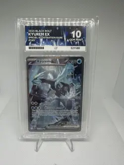 ACE 10 Kyurem EX 165/086 Black Bolt SIR Holo Pokemon Card - Gem Mint - Image 1