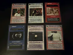 STAR WARS CCG PREMIERE BLACK BORDER OPENED BOOSTER PACK OF 15 CARDS - Image 2
