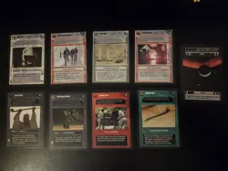 STAR WARS CCG PREMIERE BLACK BORDER OPENED BOOSTER PACK OF 15 CARDS - Image 3