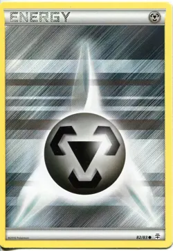 Pokemon TCG XY Generations Common Card #82 Metal Energy - Image 1