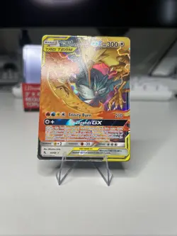 Pokemon Moltres Zapdos Articuno GX TCG Holo Card 44/68 Tag Team - Image 2