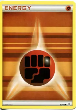 Pokemon TCG XY Generations Common Card #80 Fighting Energy - Image 1