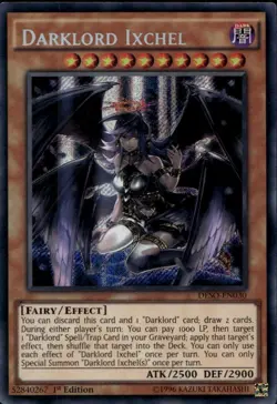 Darklord Ixchel 1st Ed Secret DESO-EN030 Yu-Gi-Oh! - Image 1