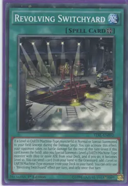 Yugioh Revolving Switchyard TDIL-EN092 Common 1st Edition LP - Image 1