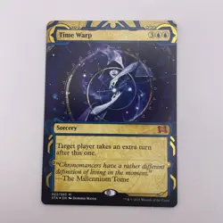 1xMTG Time Warp-Foil Etched-Strixhaven: Mystical Archive-NM - Image 1