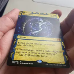 1xMTG Time Warp-Foil Etched-Strixhaven: Mystical Archive-NM - Image 3