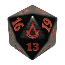 Assassin’s Creed Spindown Bundle Dice D20 Black Red Magic the Gathering ACR MTG - Image 1