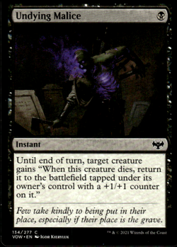 Undying Malice Innistrad: Crimson Vow Regular MTG - Image 1