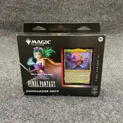 MTG: Final Fantasy VI Commander Deck - Revival Trance, Sealed Box Has Wear - Image 1