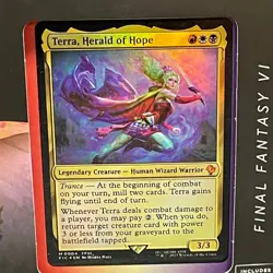 MTG: Final Fantasy VI Commander Deck - Revival Trance, Sealed Box Has Wear - Image 2