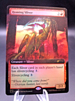 MTG Homing Sliver ~ Extended Art (640) - Foil NM-Mint, English Secret Lair MT - Image 1