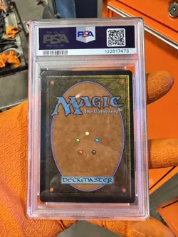 1994 Magic The Gathering Volcanic Island Revised PSA 8 - Image 2