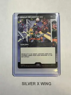 Behold the Sinister Six! Borderless x1, MTG, Marvel's Spider-Man, SPM, NM - Image 1