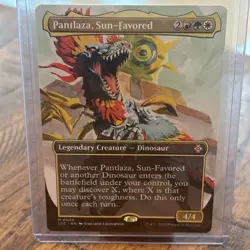 MTG Pantlaza, Sun-Favored Borderless Lost Caverns of Ixalan Commander 0020 NM - Image 1