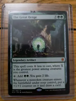 MTG The Great Henge. Near Mint - Image 1