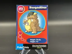 Kangaskhan - #115 Burger King Promo - Pokemon TCG - 1999 - Image 1