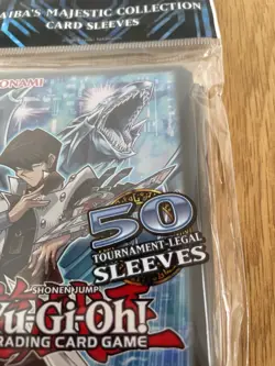 Yu-Gi-Oh! Kaiba's Majestic Collection Card Sleeves (Brand New) - Image 3