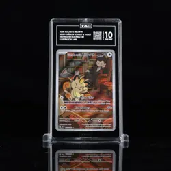 Pokemon TCG Team Rockets Meowth Destined rivals 203/182 TAG 10 - Image 1