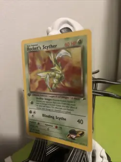 Rocket's Scyther 1st Edition Gym Heroes - 13/132 Holo - Pokemon TCG - Image 2