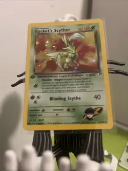 Rocket's Scyther 1st Edition Gym Heroes - 13/132 Holo - Pokemon TCG - Image 4