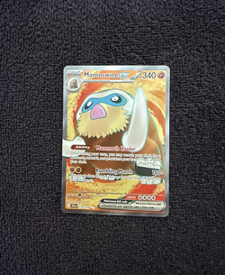 Mamoswine ex 174/149 - Pokemon TCG: Journey Together - Full Art Holo MINT! - Image 1