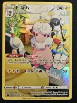 Flaaffy TG03/TG30 SWSH Silver Tempest Trainer Gallery Holo Rare Pokemon 2022 NM - Image 1