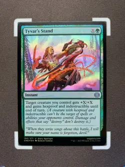 Tyvar's Stand FOIL - 190/271 - Uncommon - Phyrexia: All Will Be One MTG - Image 1