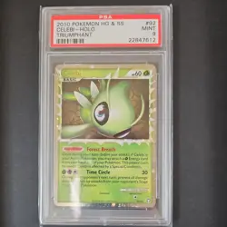 2010 POKEMON TRIUMPHANT CELEBI PRIME #92 ULTRA RARE PSA 9 - Image 1