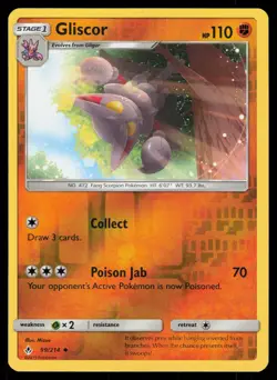 Gliscor 99/214 Reverse Holo Pokemon Unbroken Bonds LP - Image 1