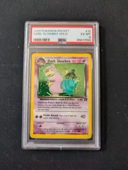 Pokemon TCG Dark Slowbro Team Rocket 12/82 Holo Rare PSA 6 - Image 1