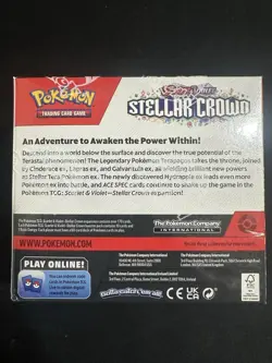 Pokemon TCG Stellar Crown Booster Box Sealed - Image 2