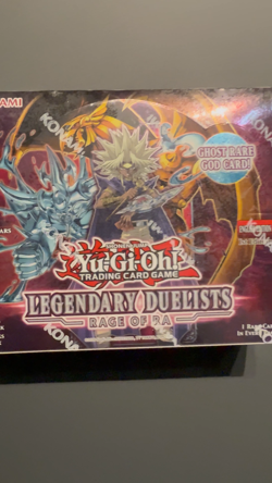 Yugioh! Legendary Duelists, Rage of Ra, Sealed, 1st Edition Booster Box English - Image 2