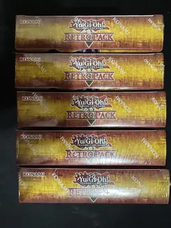 Yu Gi Oh Retro Pack Boxes (Lot of 5) - Image 2